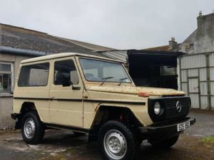 Mercedes-Benz G-Class SUV, Diesel, 1984, Yellow