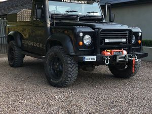 Land Rover Defender Pick Up, Diesel, 2004, Black