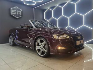 Audi A3 Cabriolet, Petrol, 2015, Red