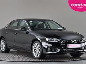 Audi A4 Saloon, Petrol, 2020, Black