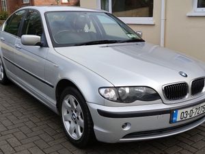 BMW 3-Series Saloon, Petrol, 2003, Silver