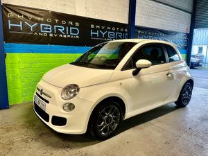 Fiat 500 Hatchback, Petrol, 2014, White