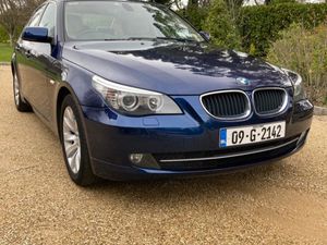 BMW 5-Series Saloon, Diesel, 2009, Blue