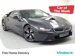 BMW i8 Coupe, Hybrid, 2018, Grey