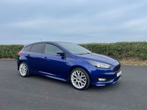 Ford Focus Hatchback, Diesel, 2017, Blue