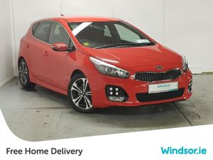KIA Ceed Hatchback, Petrol, 2018, Red