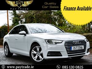 Audi A4 Saloon, Petrol, 2017, White