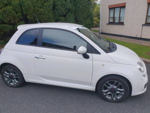 Fiat 500 Hatchback, Petrol, 2013, White
