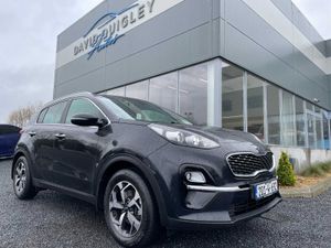 KIA Sportage SUV, Diesel Hybrid, 2020, Black