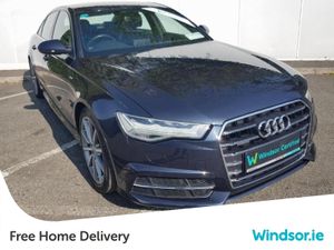 Audi A6 Saloon, Diesel, 2018, Blue