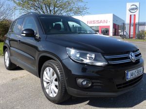 Volkswagen Tiguan SUV, Diesel, 2014, Black