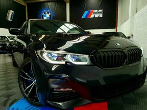 BMW 3-Series Saloon, Petrol Plug-in Hybrid, 2019, Black