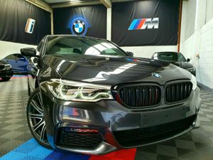 BMW 5-Series Saloon, Petrol Plug-in Hybrid, 2018, Grey