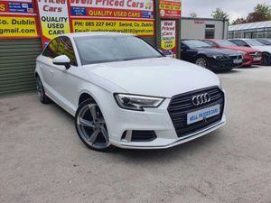 Audi A3 Saloon, Diesel, 2017, White