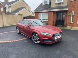 Audi A5 Hatchback, Diesel, 2018, Red