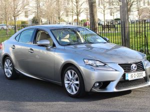 Lexus IS Saloon, Petrol Hybrid, 2016, Gold