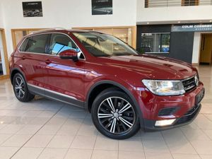Volkswagen Tiguan Estate, Diesel, 2017, Red