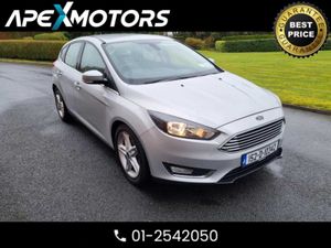 Ford Focus Hatchback, Petrol, 2015, Silver