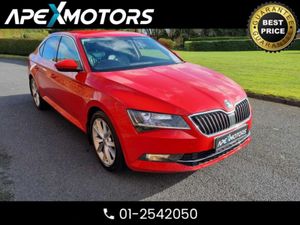 Skoda Superb Hatchback, Diesel, 2017, Red