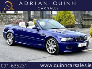 BMW M3 Cabriolet, Petrol, 2005, Blue