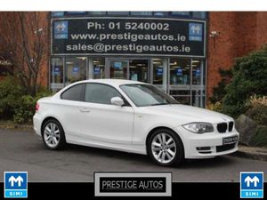 BMW 1-Series Coupe, Diesel, 2010, White