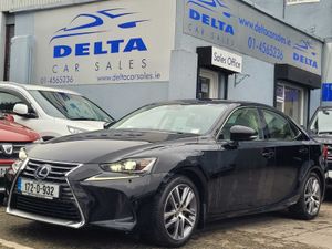 Lexus IS Saloon, Hybrid, 2017, Black
