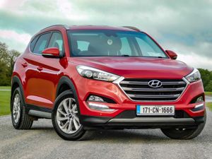 Hyundai Tucson SUV, Diesel, 2017, Red