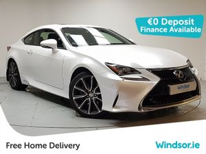 Lexus RC Coupe, Hybrid, 2018, White