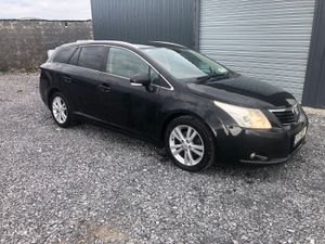 Toyota Avensis Estate, Diesel, 2010, Black