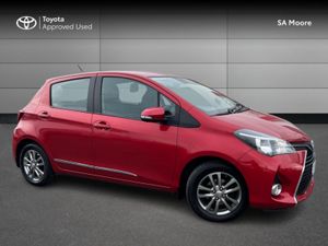Toyota Yaris Hatchback, Petrol, 2016, Red