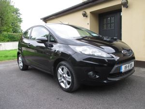 Ford Fiesta Hatchback, Petrol, 2009, Black