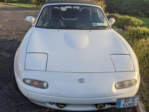 Mazda MX-5 Cabriolet, Petrol, 1990, White