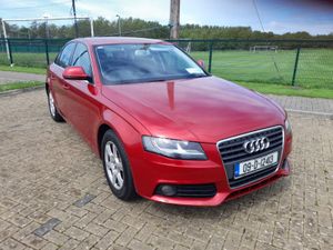 Audi A4 Saloon, Petrol, 2009, Red