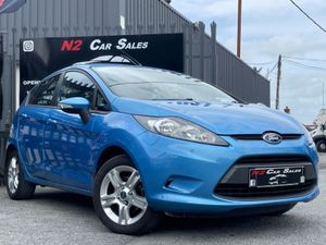 Ford Fiesta Hatchback, Petrol, 2010, Blue