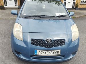 Toyota Yaris Hatchback, Petrol, 2007, Blue