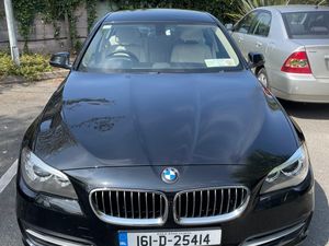 BMW 5-Series Saloon, Diesel, 2016, Black