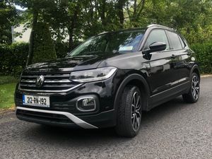 Volkswagen T-CROSS Estate/Jeep, Petrol, 2021, Black