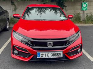 Honda Civic Hatchback, Petrol, 2021, Red