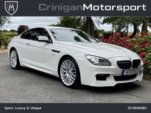 BMW 6-Series Coupe, Diesel, 2015, White