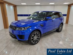 Land Rover Range Rover Sport SUV, Hybrid, 2021, Blue
