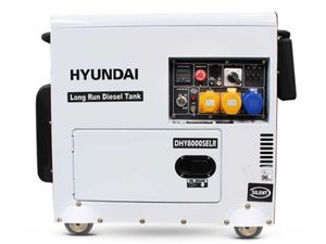 Hyundai 6kW/7.5kVA Long Run Standby Diesel Generat - Image 2