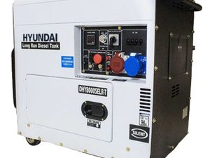 Hyundai 6kW/7.5kVA Long Run Standby Diesel Generat - Image 2