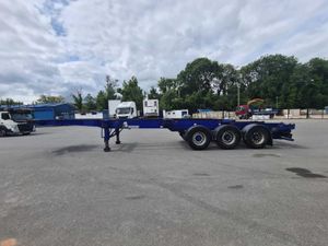 2008 DENNISON SLIDING SKELETAL TRAILER - Image 4