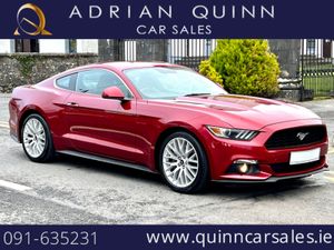 Ford Mustang Coupe, Petrol, 2016, Red