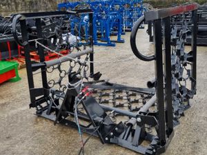 5m, 6m chain hydraulic chain harrows - Image 4