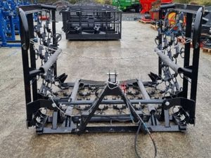 5m, 6m chain hydraulic chain harrows - Image 3
