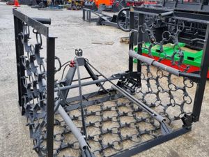 5m, 6m chain hydraulic chain harrows - Image 2