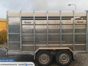 New M-Tec 12ft x 6ft Livestock Trailer - Image 4