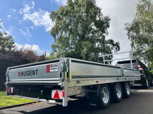 In Stock✅Nugent 16x6’7 Tri axle Dropside Trailer - Image 4