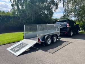 In Stock ✅New 8'2" x 4'2" lawnmower trailer - Image 2